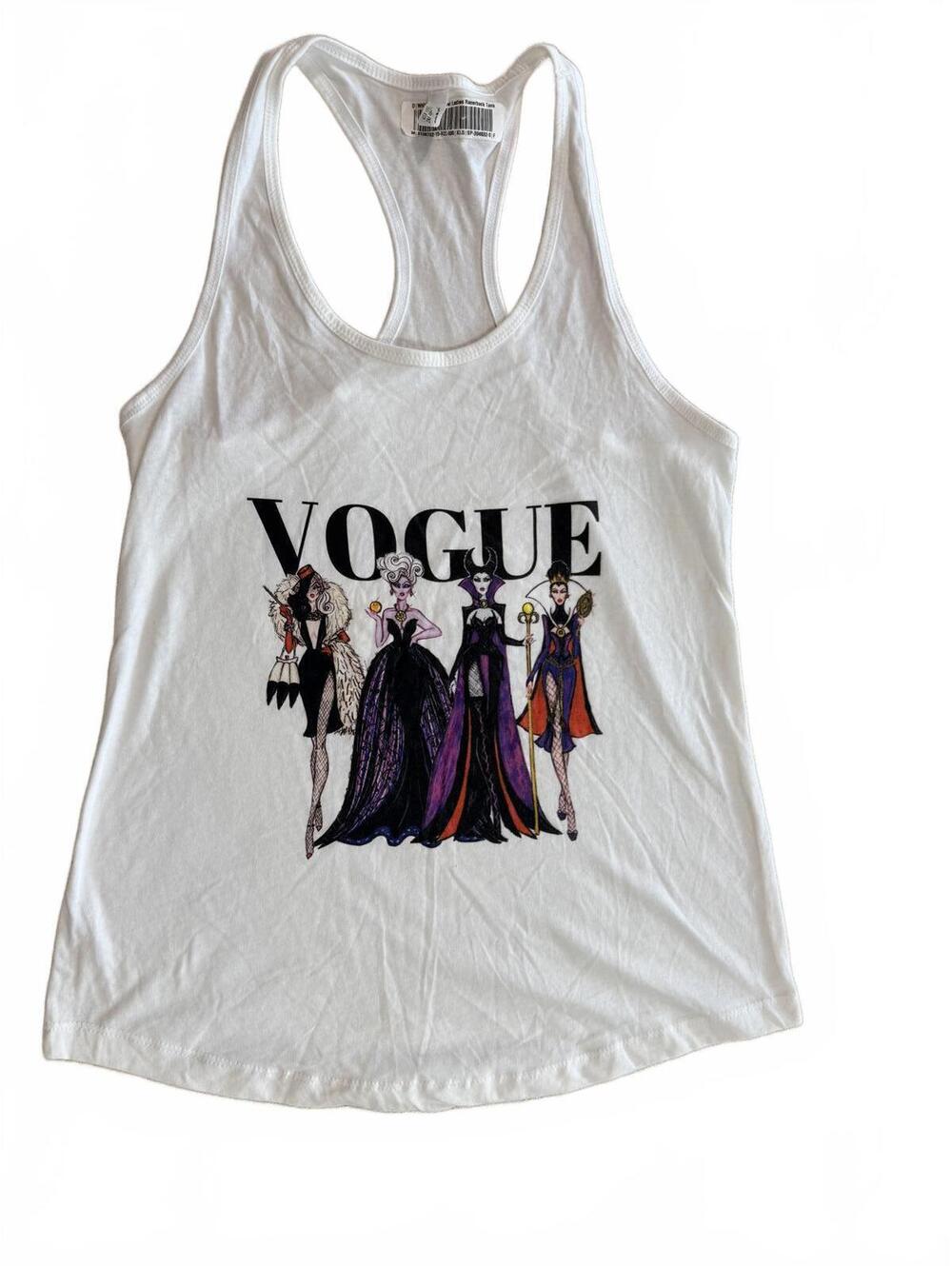 Next Level Ladies White Racerback Tank Top XL